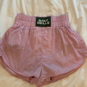 Daily Drills pink shorts